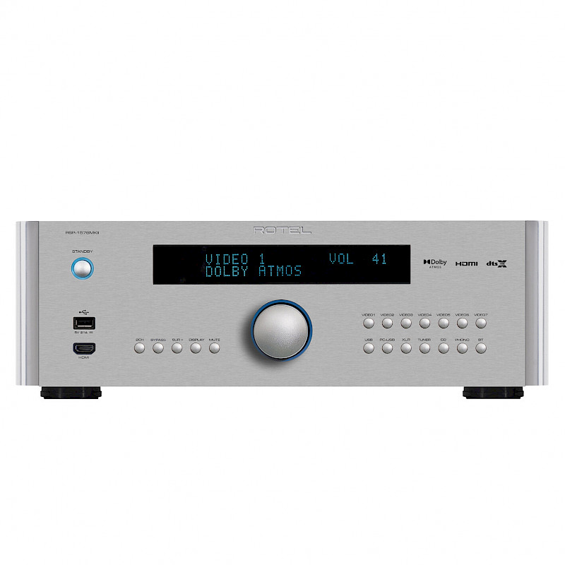 Rotel RSP-1576 MKII in silver