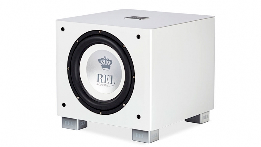 REL t9/x subwoofer in white