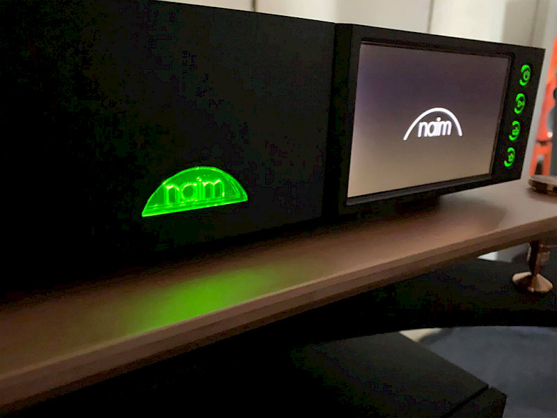 naim supernait 3 close up of screen