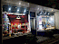 front of shop at christmas
